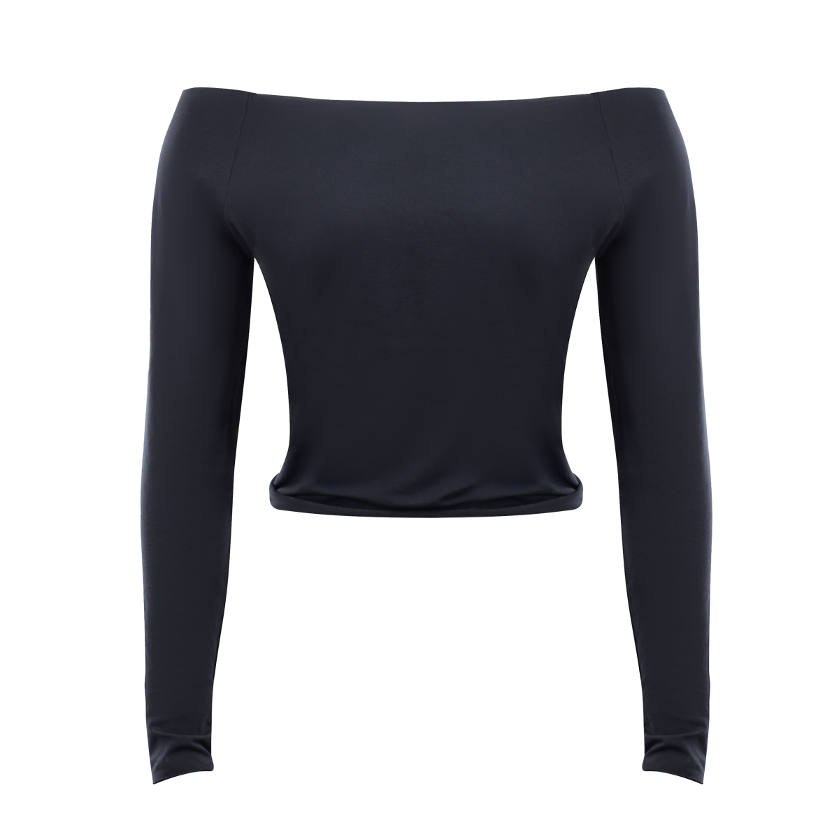 Lounge Off Shoulder Top Black – Davis Active