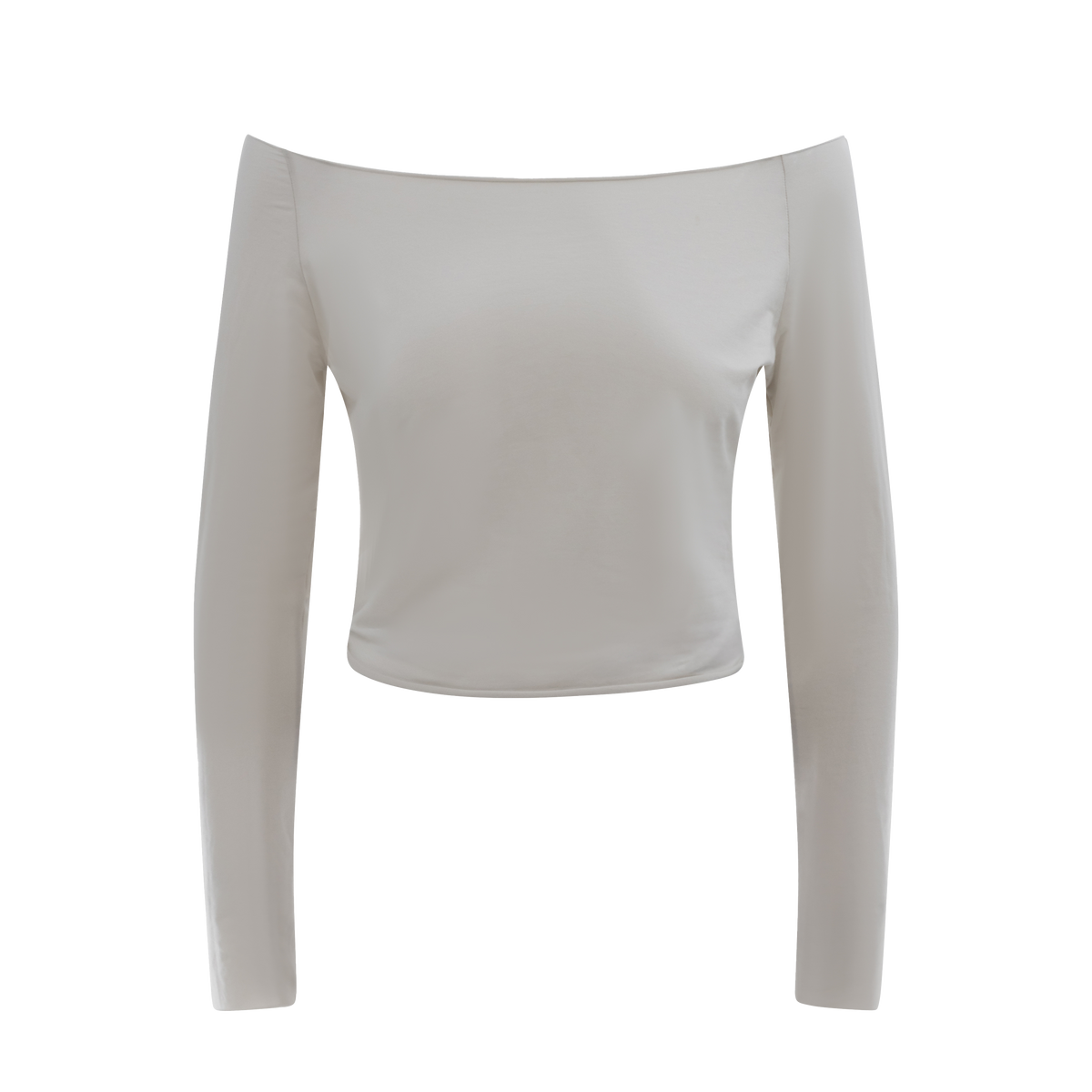 Lounge Off Shoulder Top Fog – Davis Active