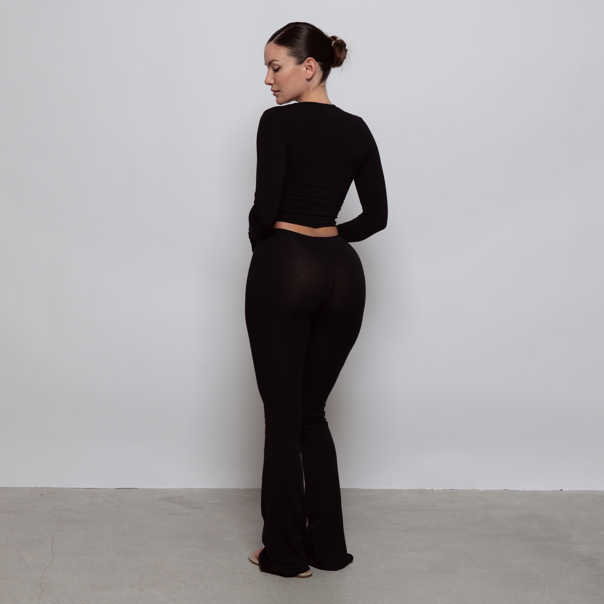 Lounge Flares Black – Davis Active