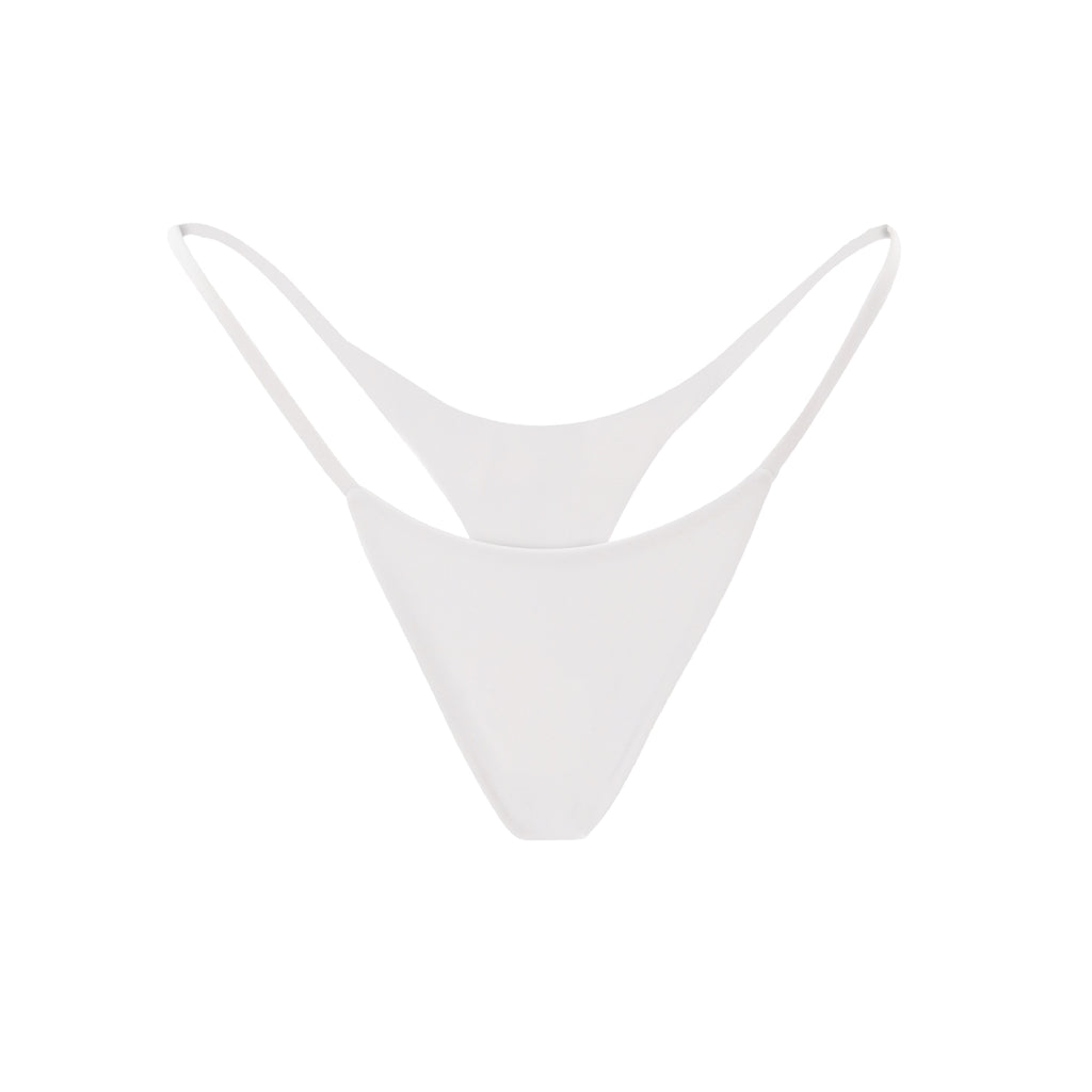 Swim String Thong Ivory – Davis Active