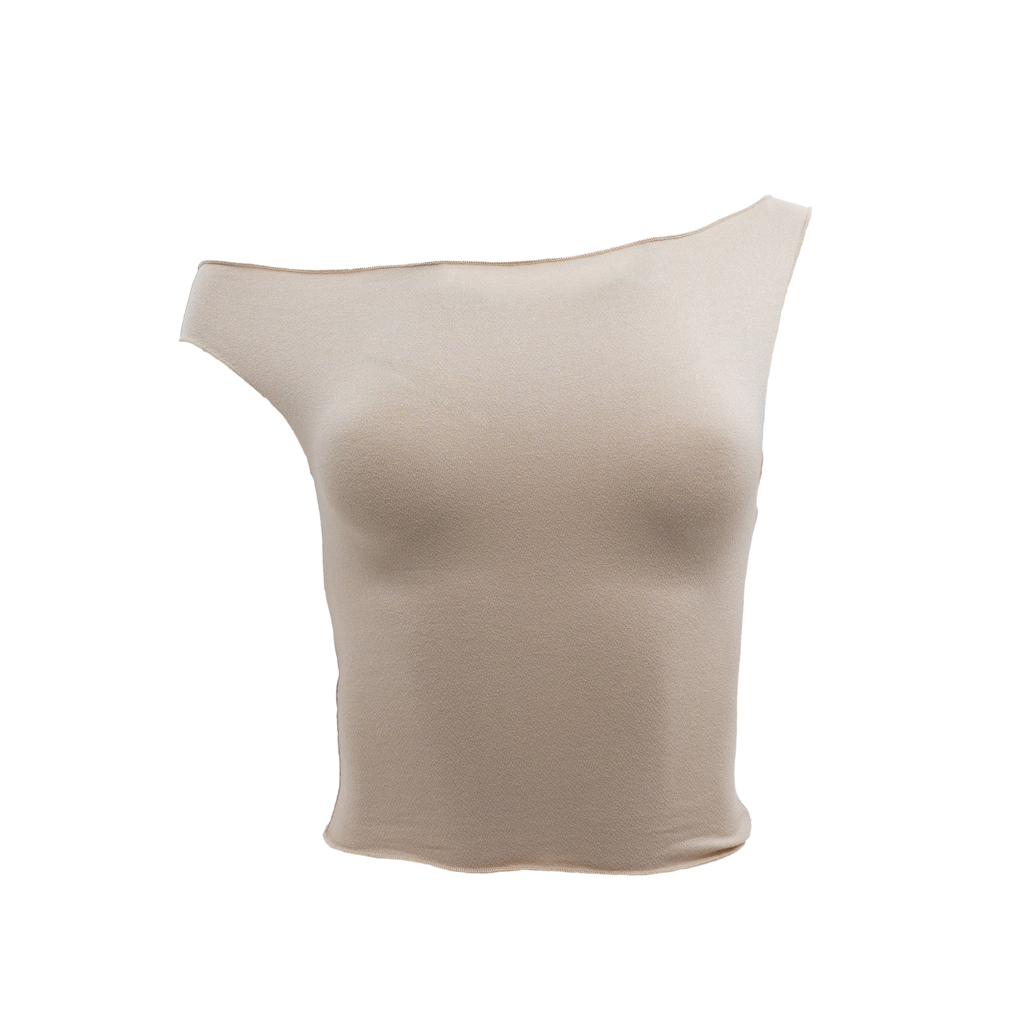 Drape Asymmetric Top Beige – Davis Active Drape Asymmetric Top Beige – Davis Active