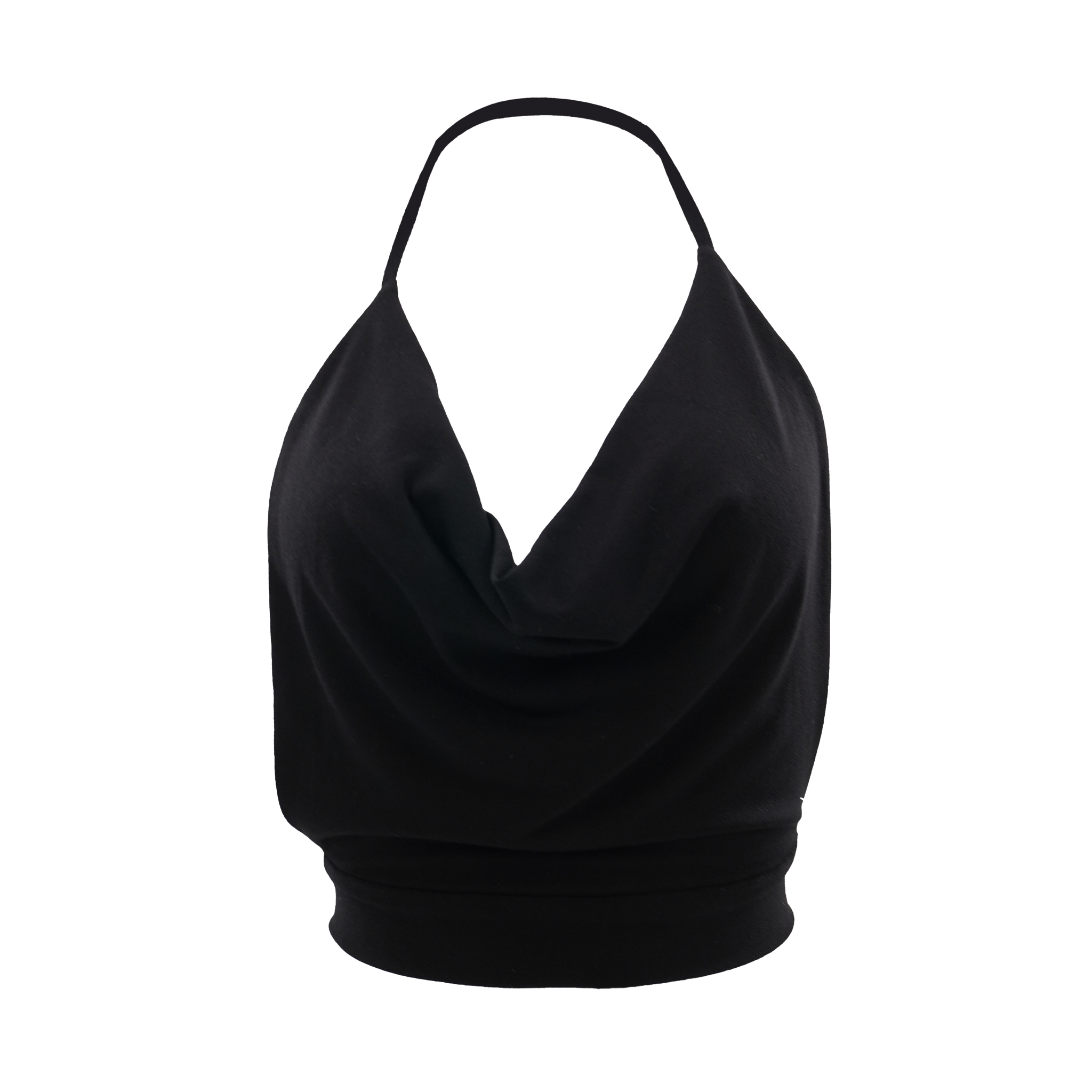 discount stripper black draping cowl neck top mini dress 4241 Double Cowl Mini Dress Black