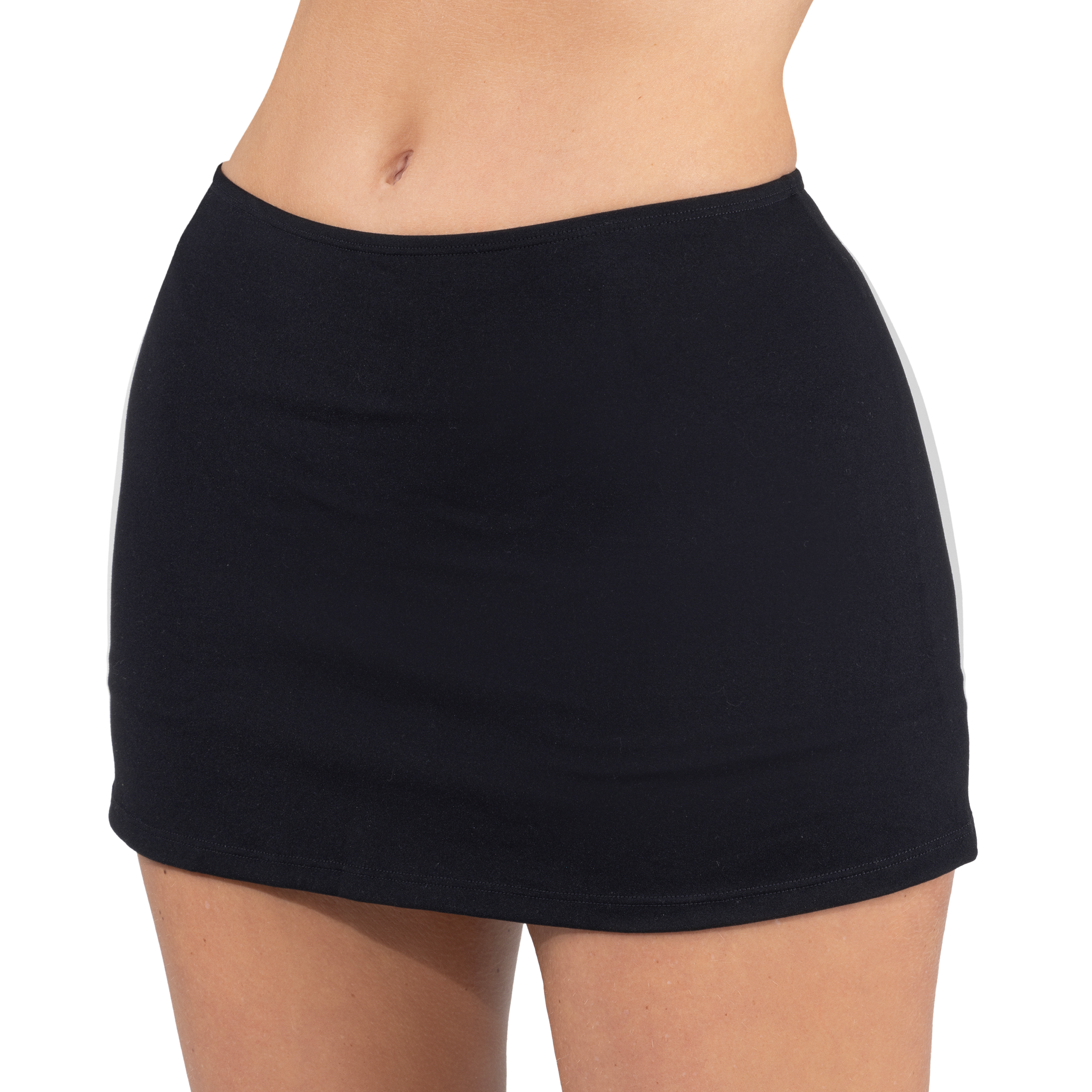 ★LOW CLASSIC★ WAVE POINT MINI SKIRTBLACK LOC23AM_SK020BK Laurie Mini Skirt - Black