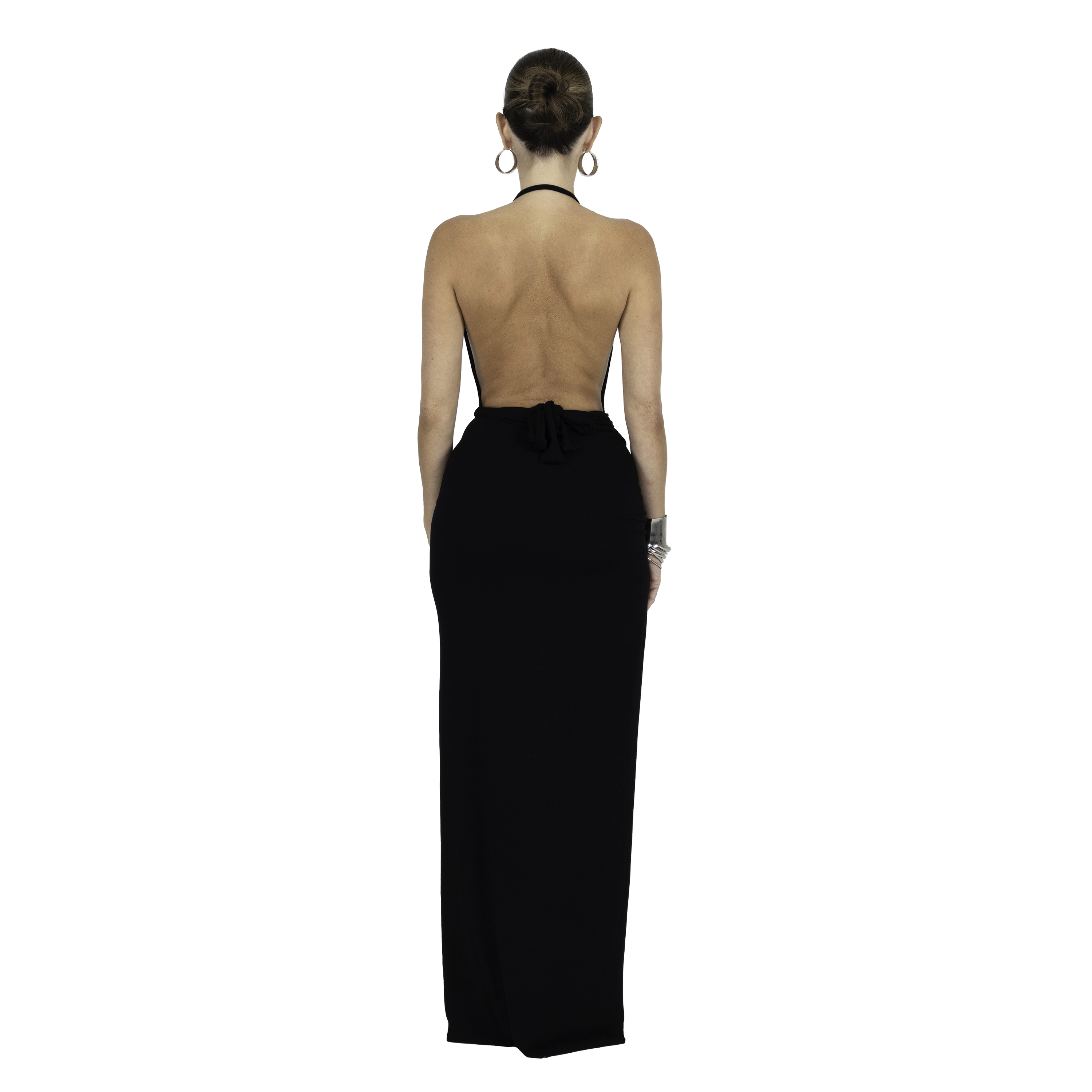 Drape Cowl Top Black M/L Drape Cowl Top Black M/L