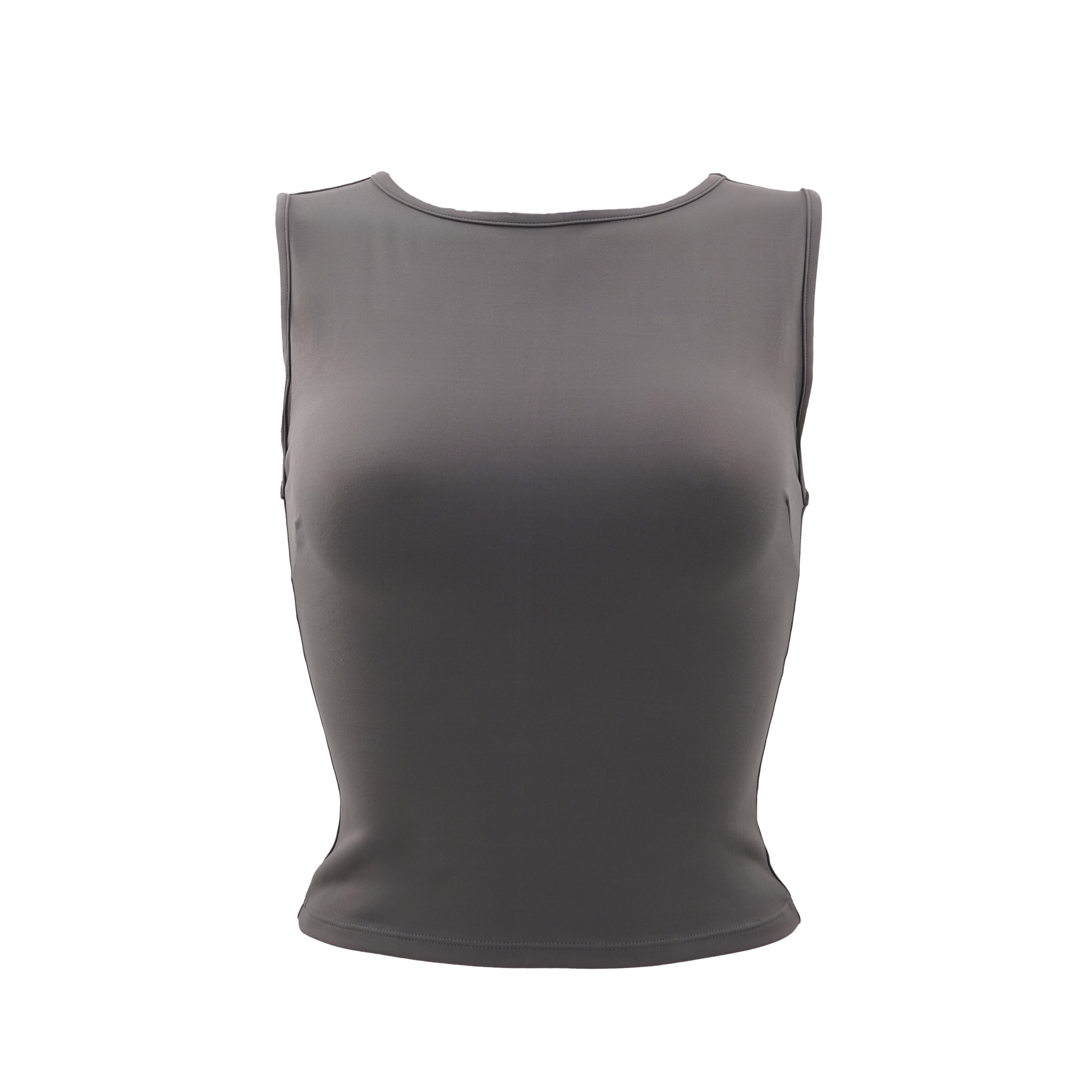 Boat Neck Top Slate – Davis Active - Main Image