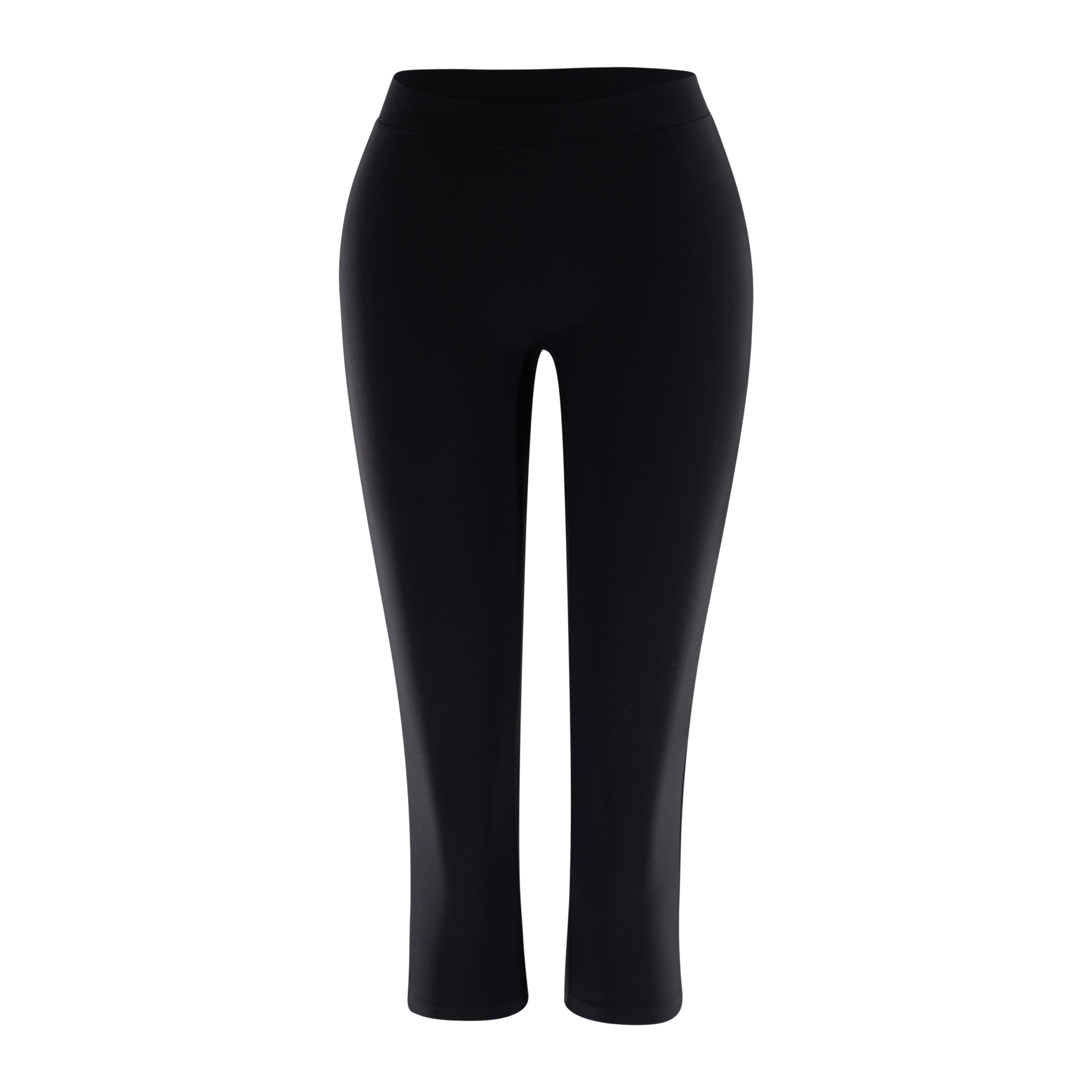 womens black dress capris ASTR the Label | Amalie Ruffle Hem Capri Pants in Black