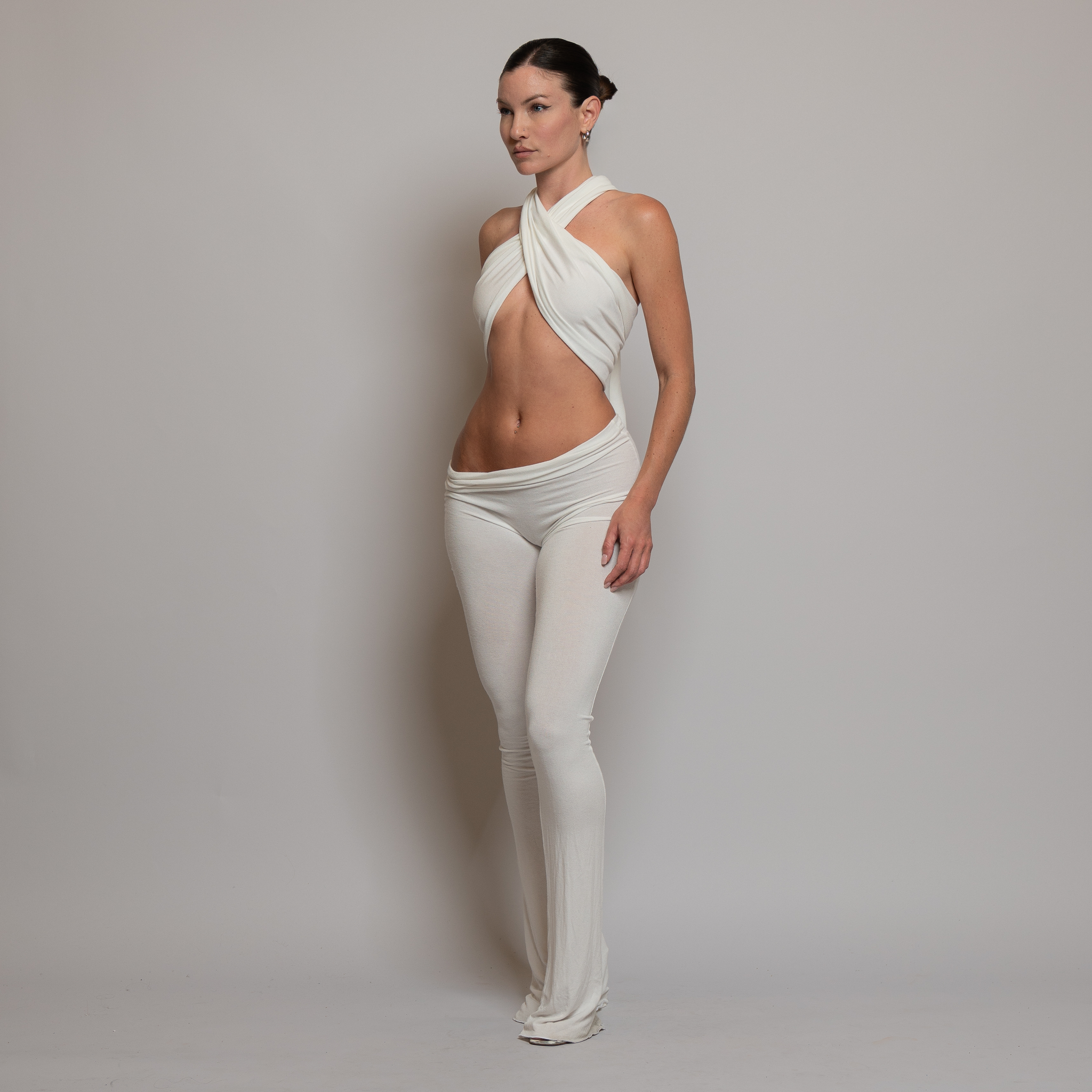 Drape Scarf Ivory – Davis Active