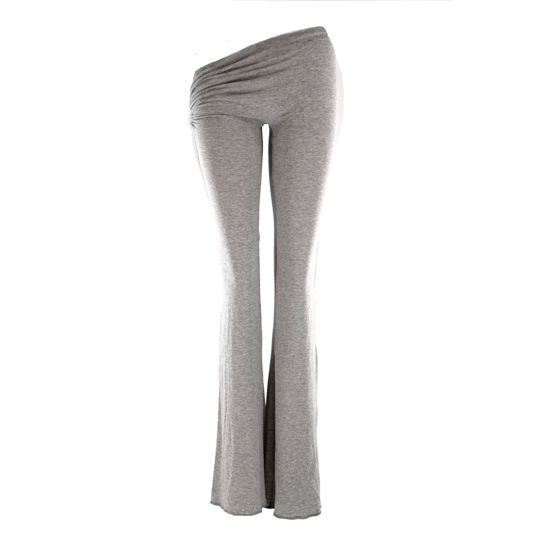 FLAREUP Asymmetrical Drape Pants チャコール FLAREUP】Asymmetrical Drape Pants | OUR BRAND,FLAREUP