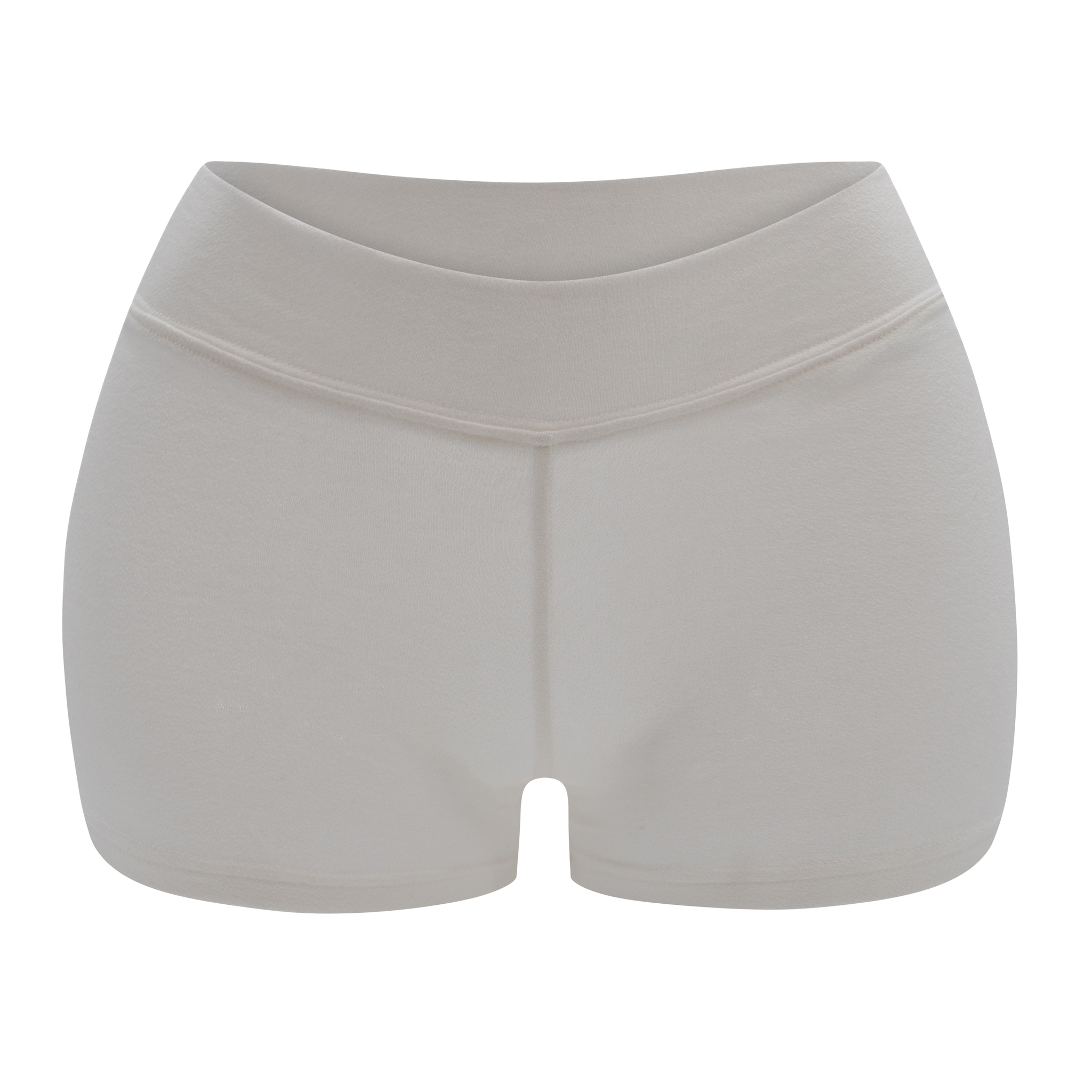 THEREDTHREAD S v-cut mini shorts, size S