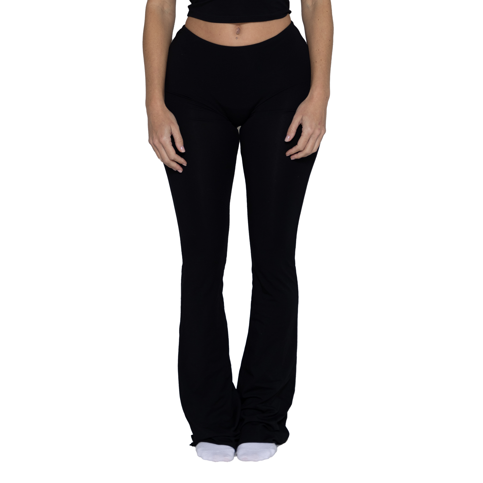 Lounge Flares Black – Davis Active