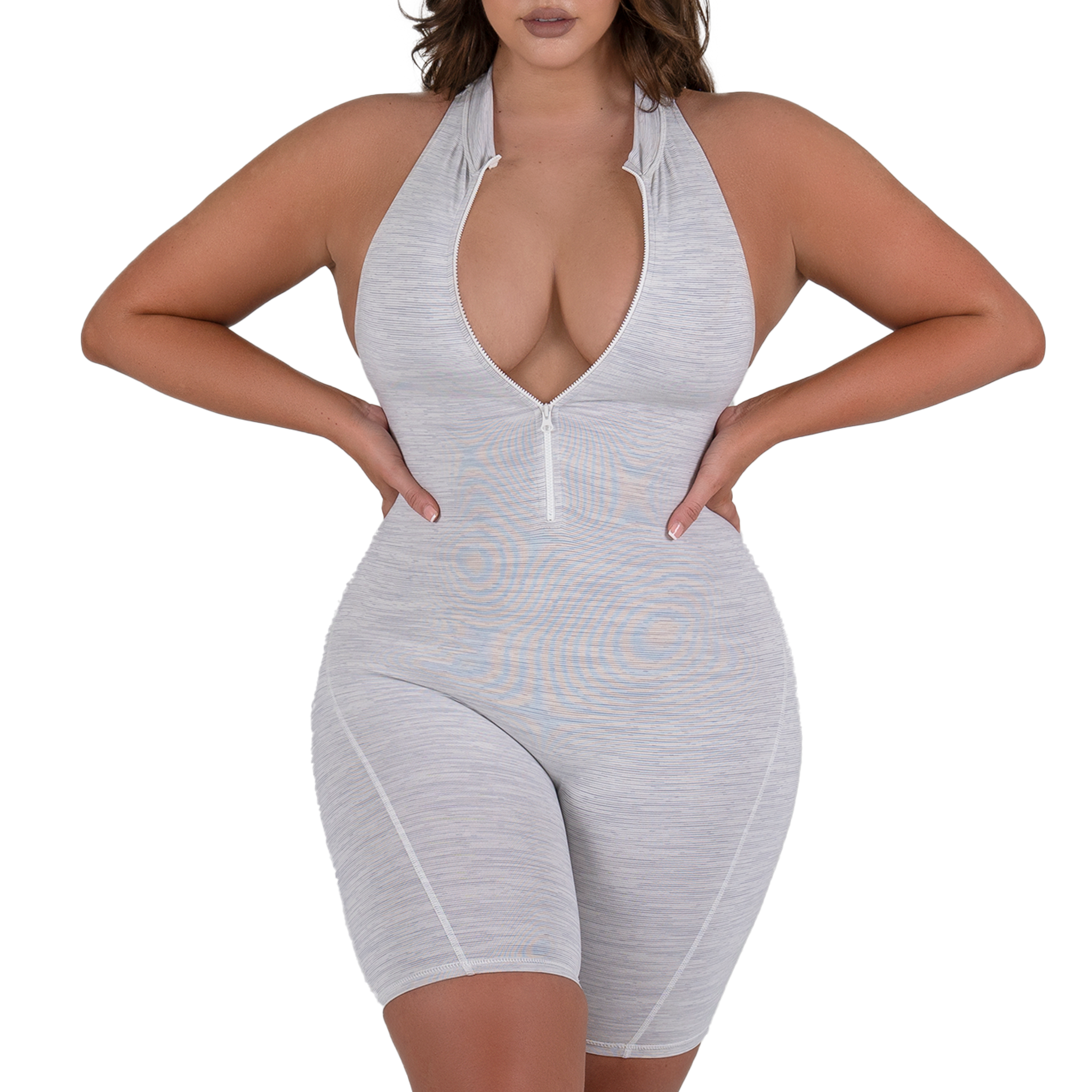 Apparel Grey Romper | DAVIS ACTIVE – Davis Active