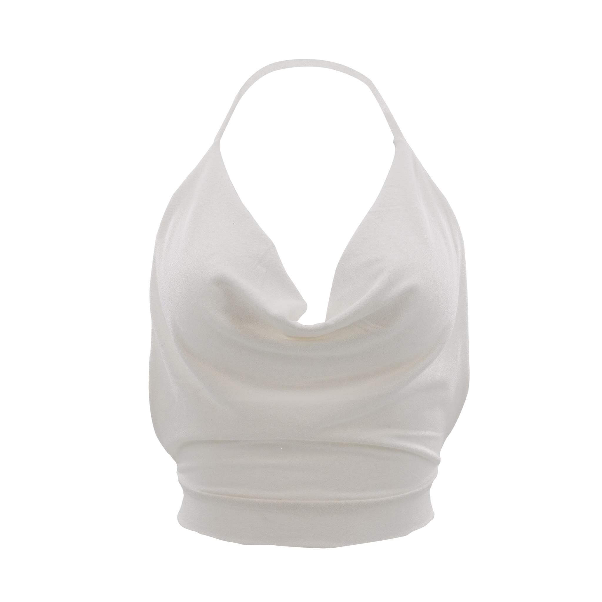 Drape Cowl Top Ivory – Davis Active Drape Cowl Top Ivory – Davis Active