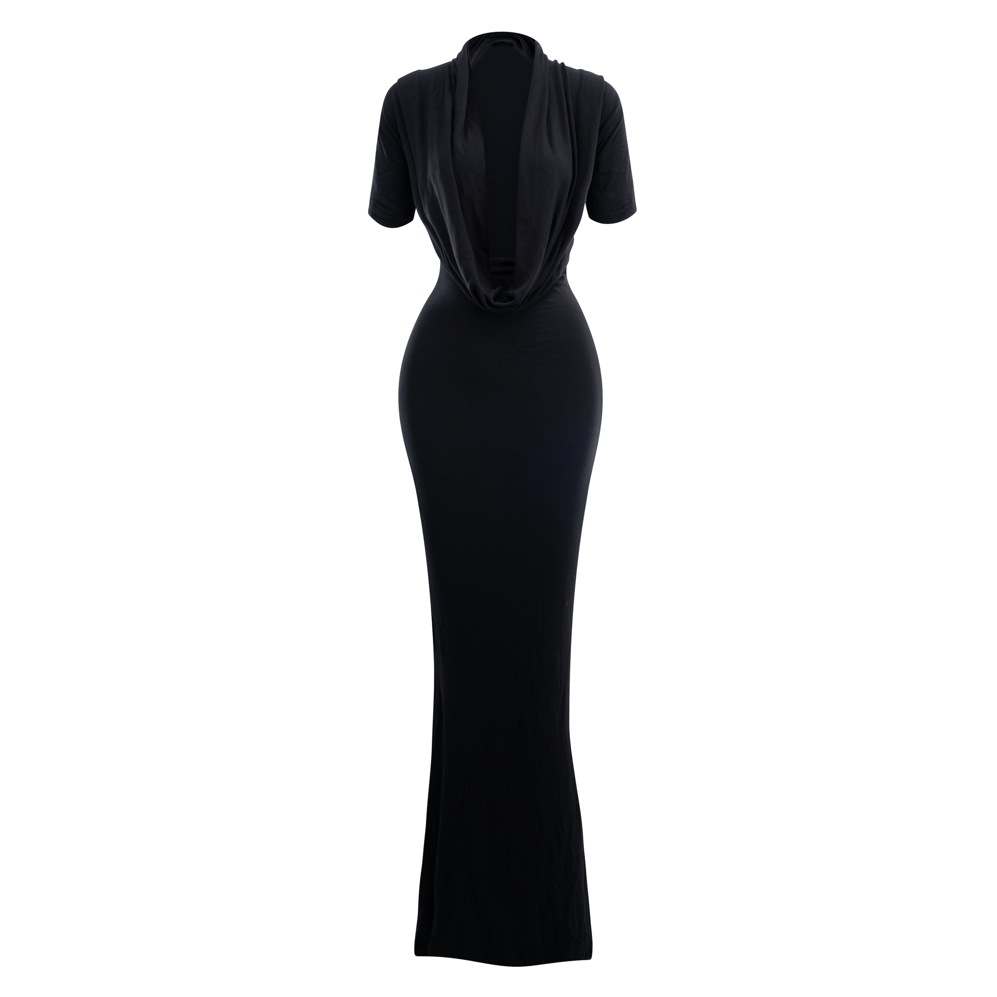 chinese dress ladies Short Sleeve Round Neck Maxi Dress