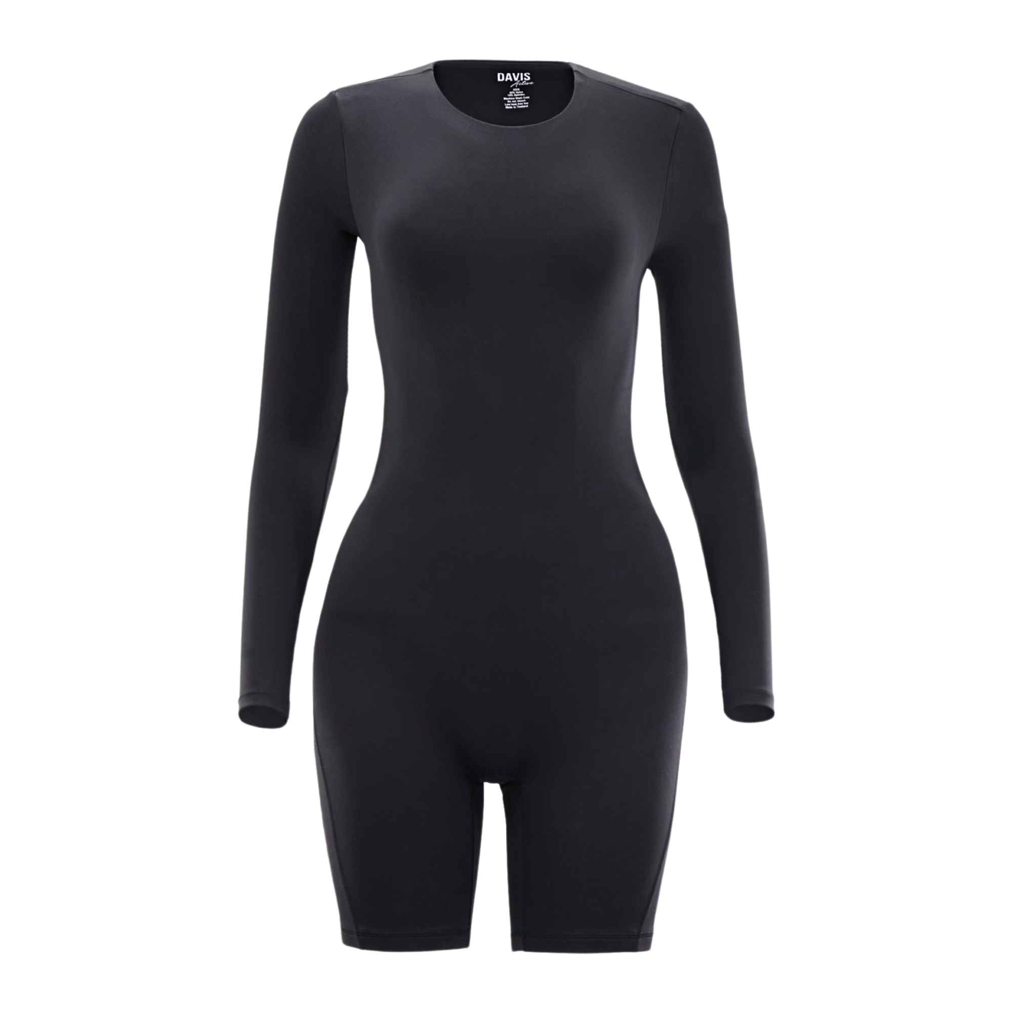Backless Long Sleeve Romper Black – Davis Active Backless Long Sleeve Romper Black – Davis Active