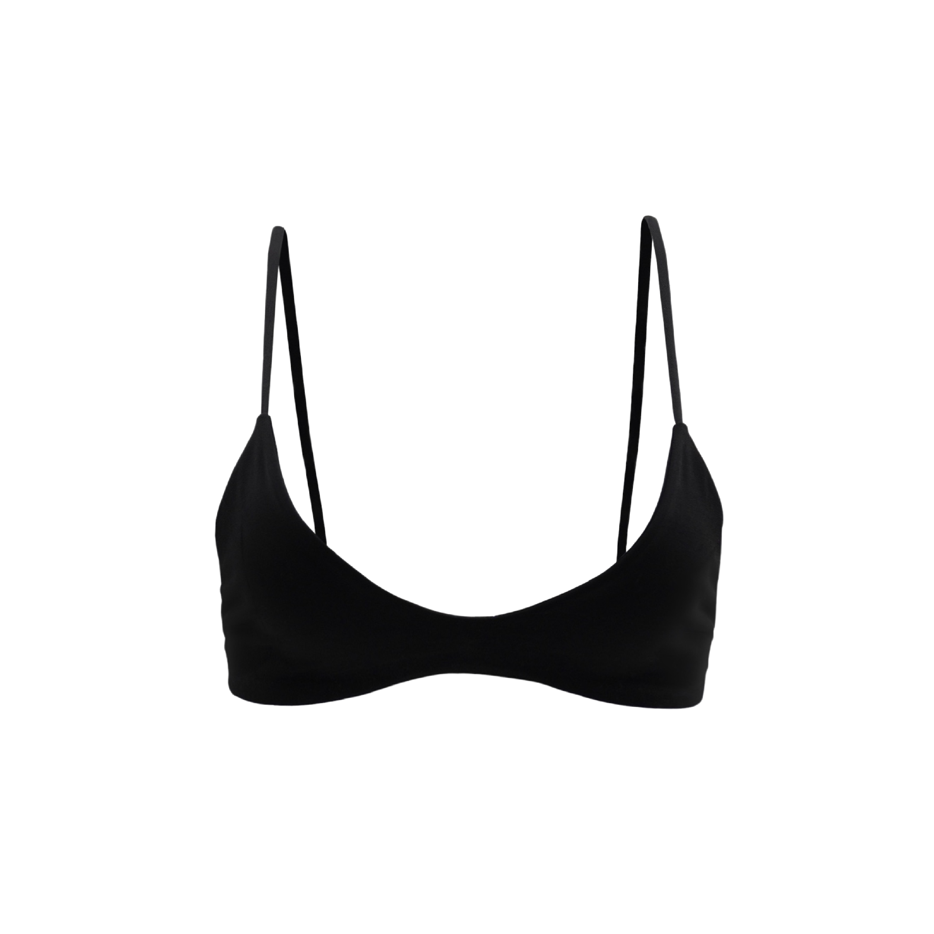 Swim Scoop Top Black – Davis Active