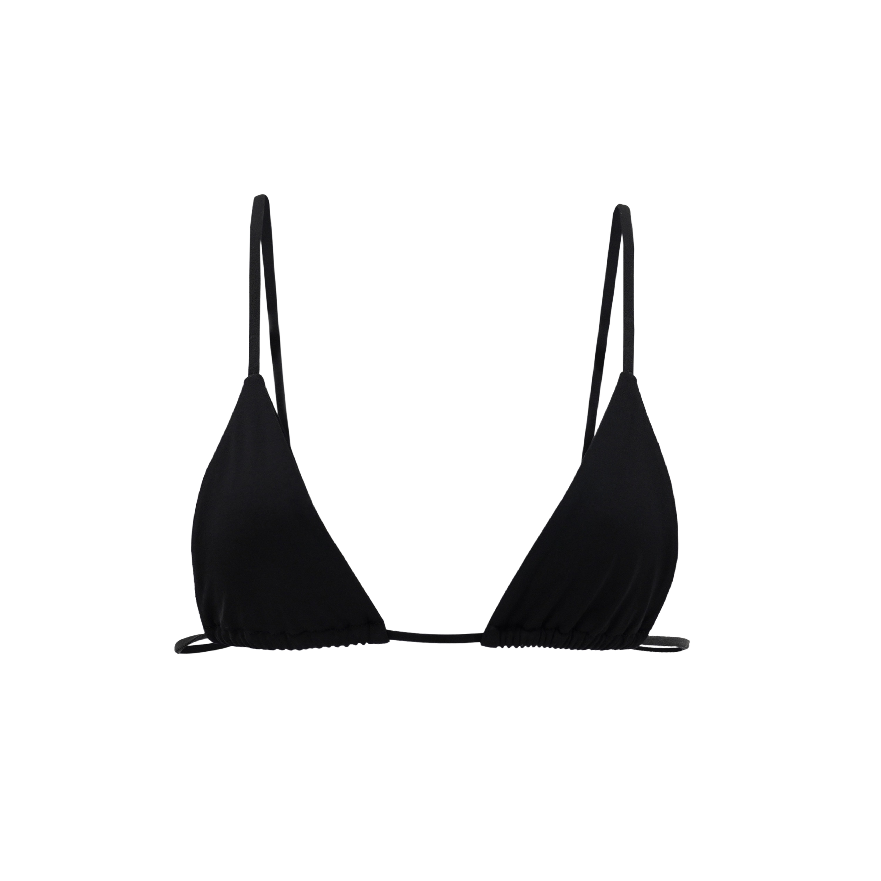 Swim Triangle Top Black – Davis Active