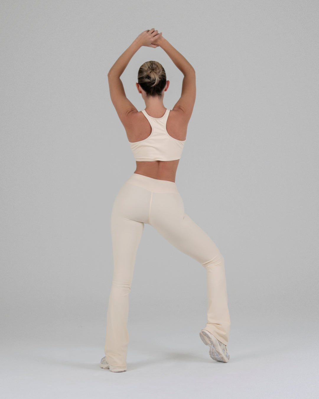 Racerfront Bra Cream – Davis Active